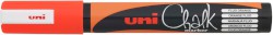 Kreidemarker UNI Chalk orange Strichstärke: 1,8 – 2,5 mm