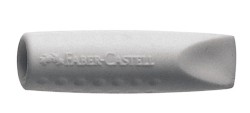 Polybeutel Radierer GRIP Eraser Cap, grau im 2er Beutel