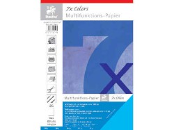 Multifunktionspapier 7X Colors, DIN A4,160 g/qm, intensiv blau, 25 Blatt