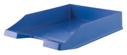Briefablage KARMA, DIN A4/C4, 100% Recyclingmaterial, stabil, blau