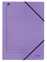 Eckspanner, A4, Füllhöhe 300 Blatt, Pendarec-Karton, violett