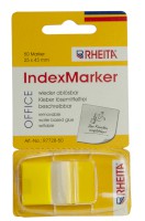 Index Marker im Spender gelb, Größe mm: 25 x 43 mm