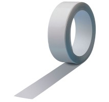 Selbstklebende Magnetleiste weiß, B x H cm: 2500 x 3,5 cm, Ausführung: ohne Magnete,;