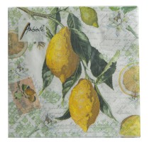 Serviette "Lemon" 33 x 33 cm 20er Packung