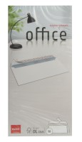 Briefumschlag ELCO Office, C5/6 Din Lang, hochweiß, Haftklebung, 80 g, 50 Stück