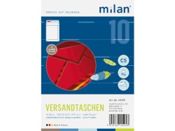 Versandtasche Milan C5 weiß selbstklebend 10er Packung
