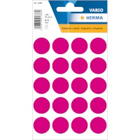 Markierungspunkte, Büropackung pink, Durchmesser: 19 mm Ø