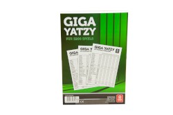 Spielblock "Giga Yatzy" für über 3000 Spiele